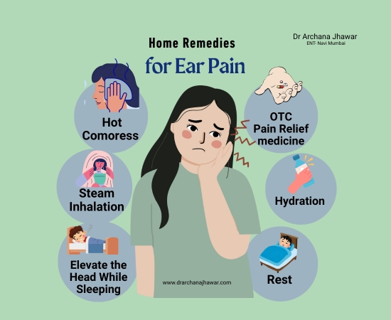 ENT-approved home remedies for ear pain