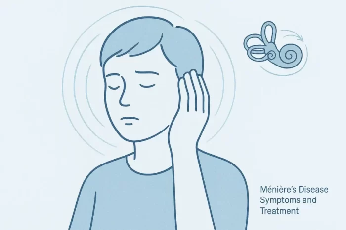 featured image blog Menière’s disease symptoms and treatment