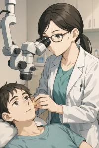 Post op ear care - ear check by an ENT 