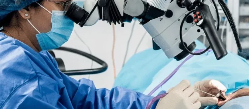 Dr. Archana Jhawar performing tympanoplasty-experienced ear surgery specialist in Navi Mumbai.