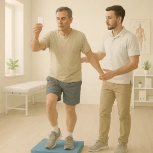 vestibular rehabilitation gaze, cognitive and balance exercises for persistent dizziness 