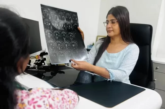 Vertigo specialist Dr. Archana Jhawar explains why MRI can be normal in vertigo patients at Neoalta Clinic Vashi Navi Mumbai.